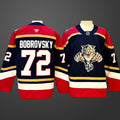 Men’s Florida Panthers #72 Bobrovsky Stitched Jersey