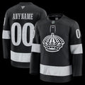 Men’s Los Angeles Kings Fanatics Black Alternate Premium Custom Jersey