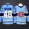 Men’s Montreal Canadiens Blue #48 HUTSON Stitched Jersey