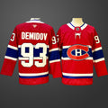 Men’s Montreal Canadiens Ivan Demidov #93 Red Home Breakaway Jersey