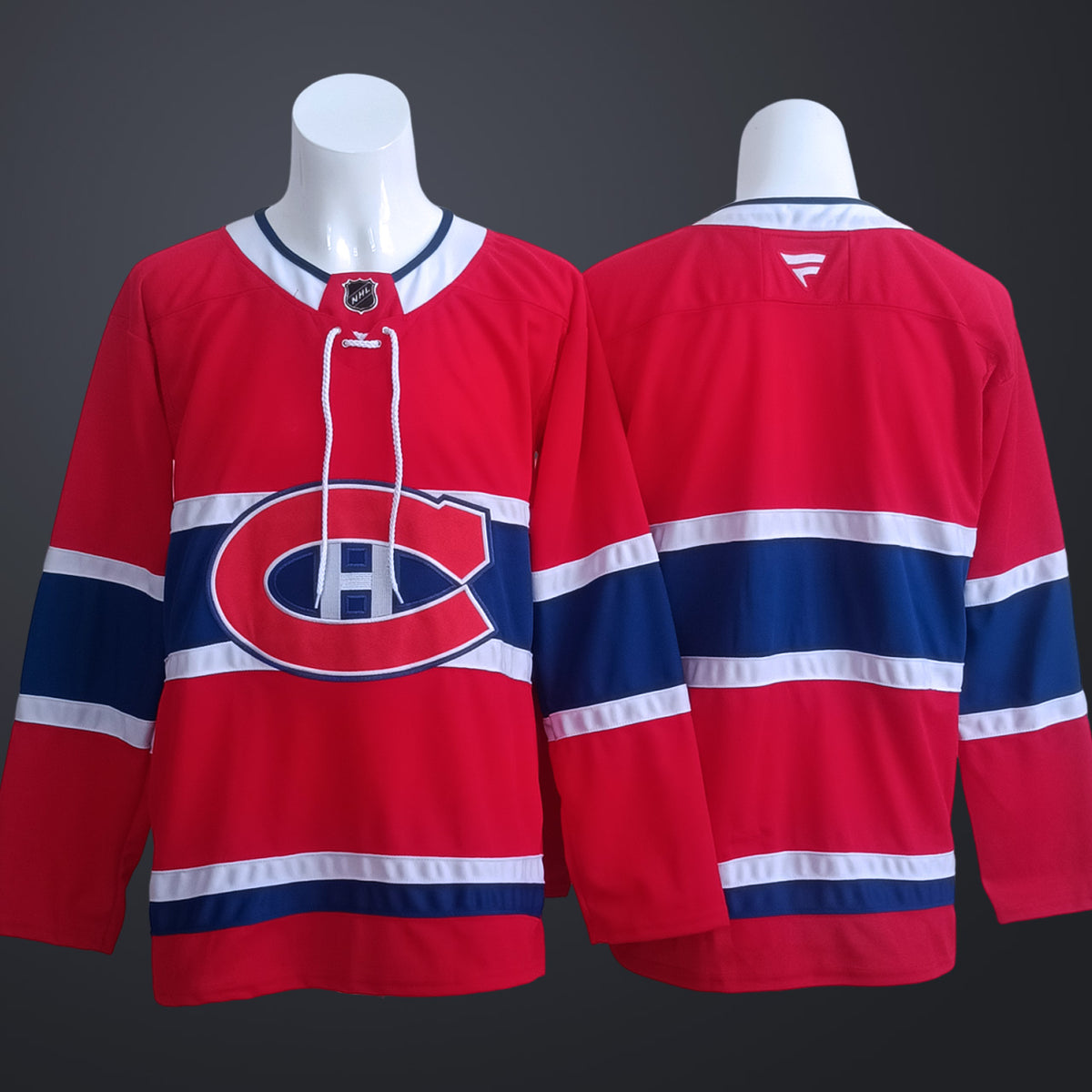 Men’s Montreal Canadiens Team Blank Home Stitched Jersey