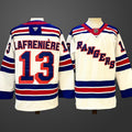 Men’s New York Rangers #13 Alexis Lafreniere White 2024-25 Away Stitched Hockey Jersey