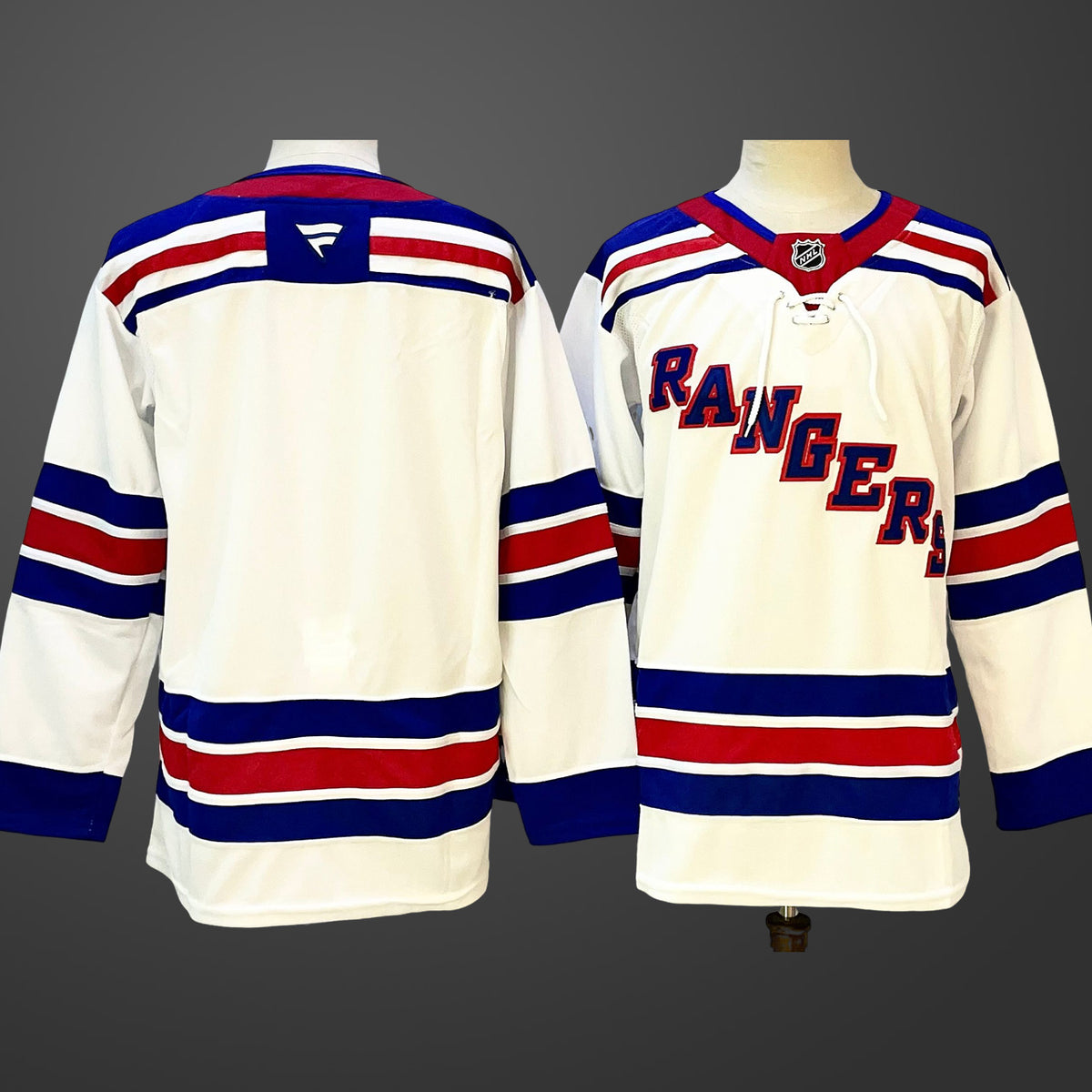 Men’s New York Rangers Blank Stitched Jersey