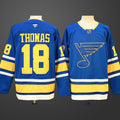 Men’s St. Louis Blues #18 Robert Thomas Blue 2025 Stitched Hockey Jersey
