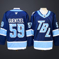 Men’s Tampa Bay Lightning #59 Jake Guentzel Blue 2026 NHL Stadium Series Premium Jersey