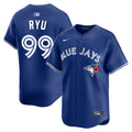Men’s Toronto Blue Jays Hyun-Jin Ryu #99 Blue Baseball Jersey
