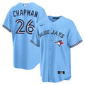Men’s Toronto Blue Jays Matt Chapman #26 Powder Blue Baseball Jersey