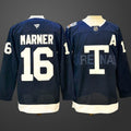 Men’s Toronto Maple Leafs #16 Mitchell Marner Navy 2024-25 With A Patch Stitched Jersey