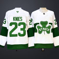 Men’s Toronto Maple Leafs #23 Matthew Knies Stpats Stitched Hockey Jersey