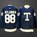 Men’s Toronto Maple Leafs #88 William Nylander Navy Stitched Jersey
