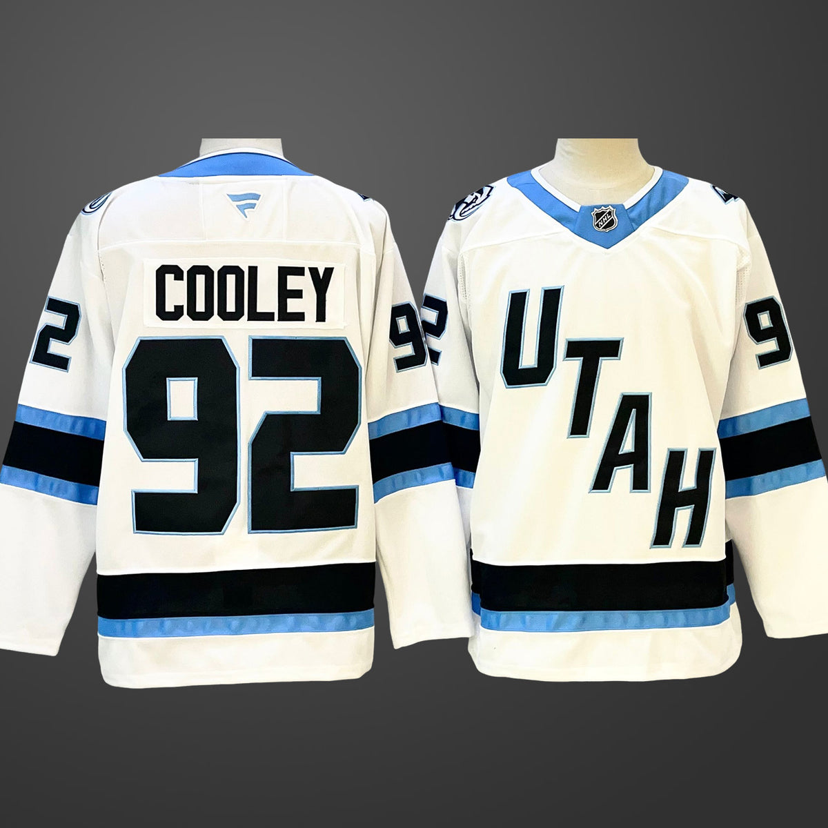 Men’s Utah Hockey Club #92 Logan Cooley White 2024-25 Stitched Jersey