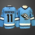 Men’s Utah Mammoth #11 Dylan Guenther Blue 2025 Stitched Jersey