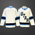 Men’s Utah Mammoth Blank  Away Jersey – White