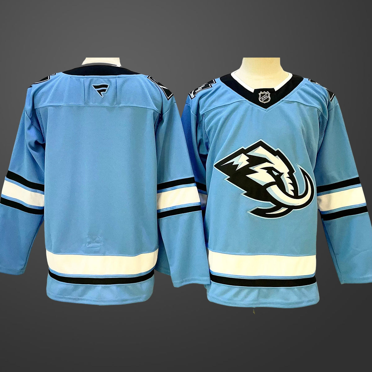 Men’s Utah Mammoth Blank Blue 2025 Stitched Jersey
