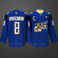 Men’s Washington Capitals Alexander Ovechkin #8 Blue Jersey
