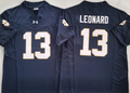 Norte Dame Fighting Irish Blue #13 LEONARD Stitched Jersey
