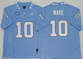 North Carolina Tar Heels Blue #10 MAYE Stitched Jersey