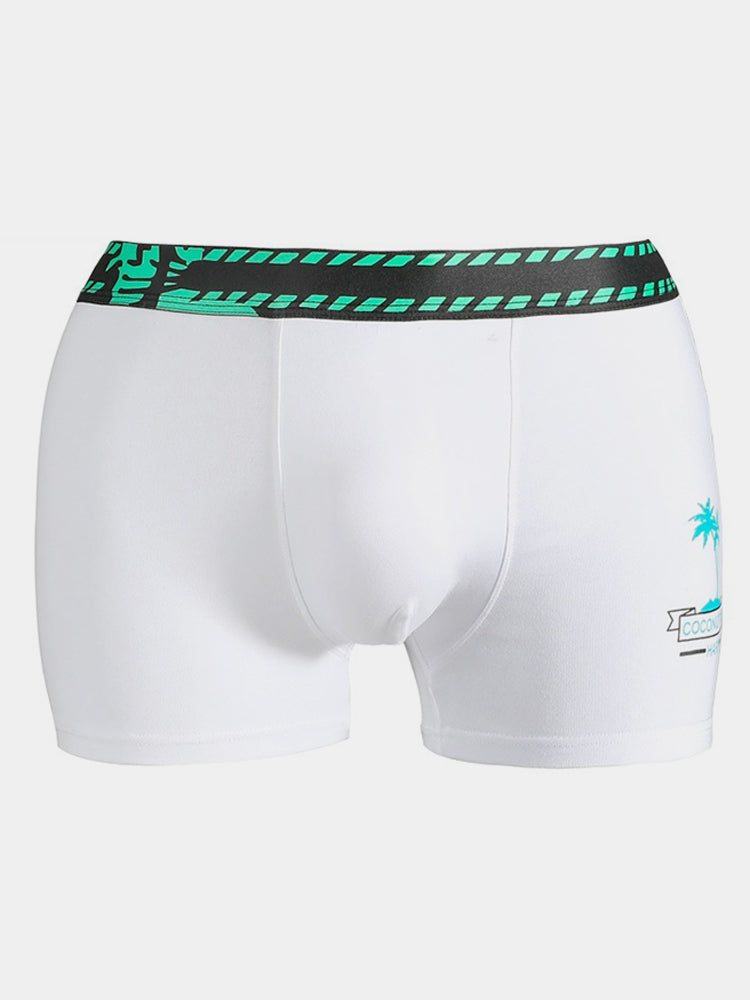 2 Pack Coconut Tree Printed Men's Underwear