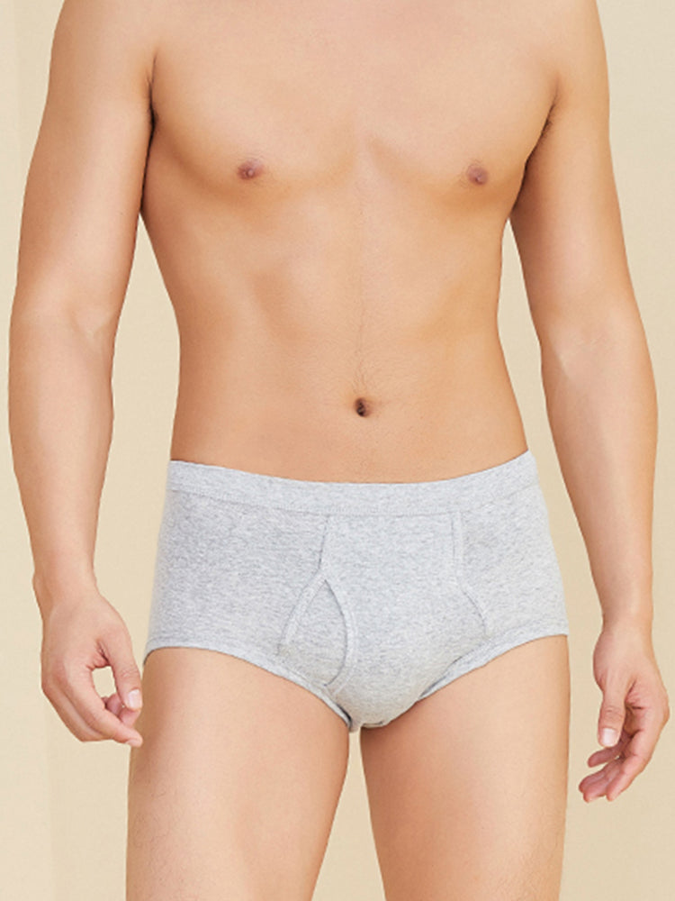 2 Pack Cool Cotton Underwear With Fly
