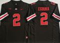 Ohio State Buckeyes Black #2 EGBUKA Stitched Jersey
