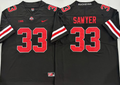 Ohio State Buckeyes Black #33 SAWYER Stitched Jersey