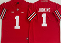Ohio State Buckeyes Red #1 JUDKINS Stitched Jersey