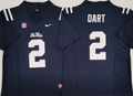 Ole Miss Rebels Navy #2 DART Stitched Jersey