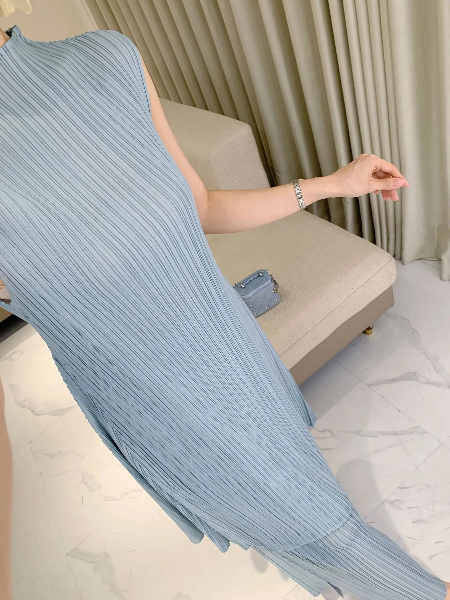 Truly Pleated Casual Pant Suit