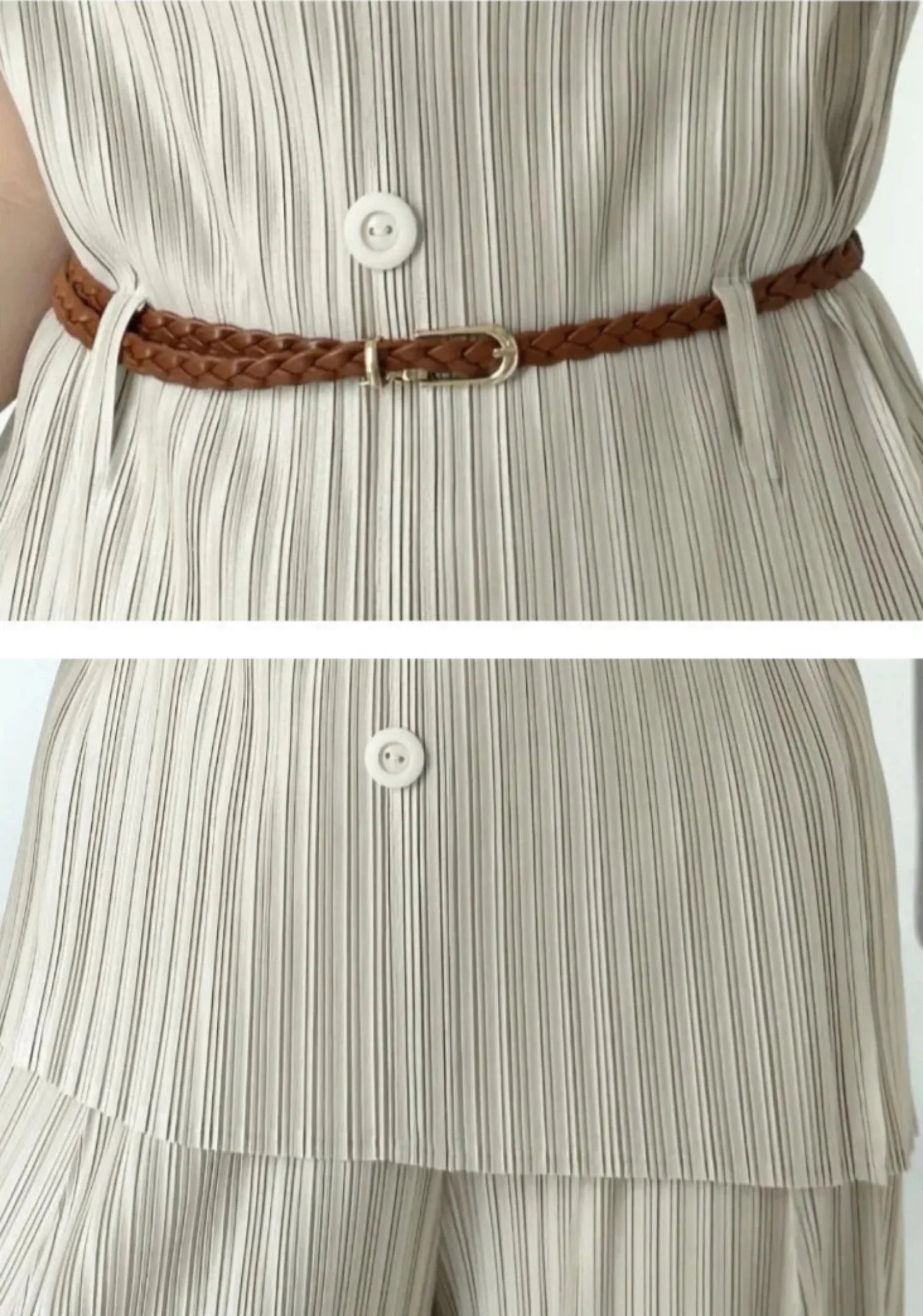 Luxe Pleated Top & Palazzo Pants
