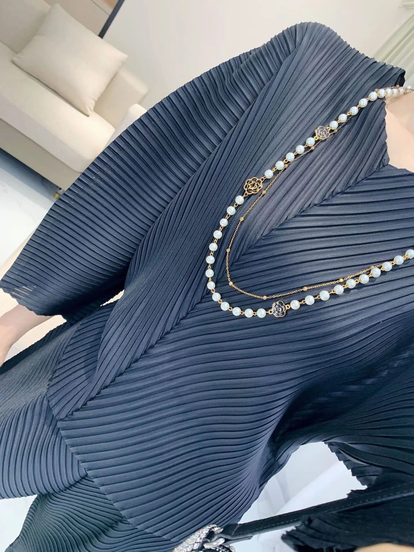 Luxe Pleated Co-ord Pants Set