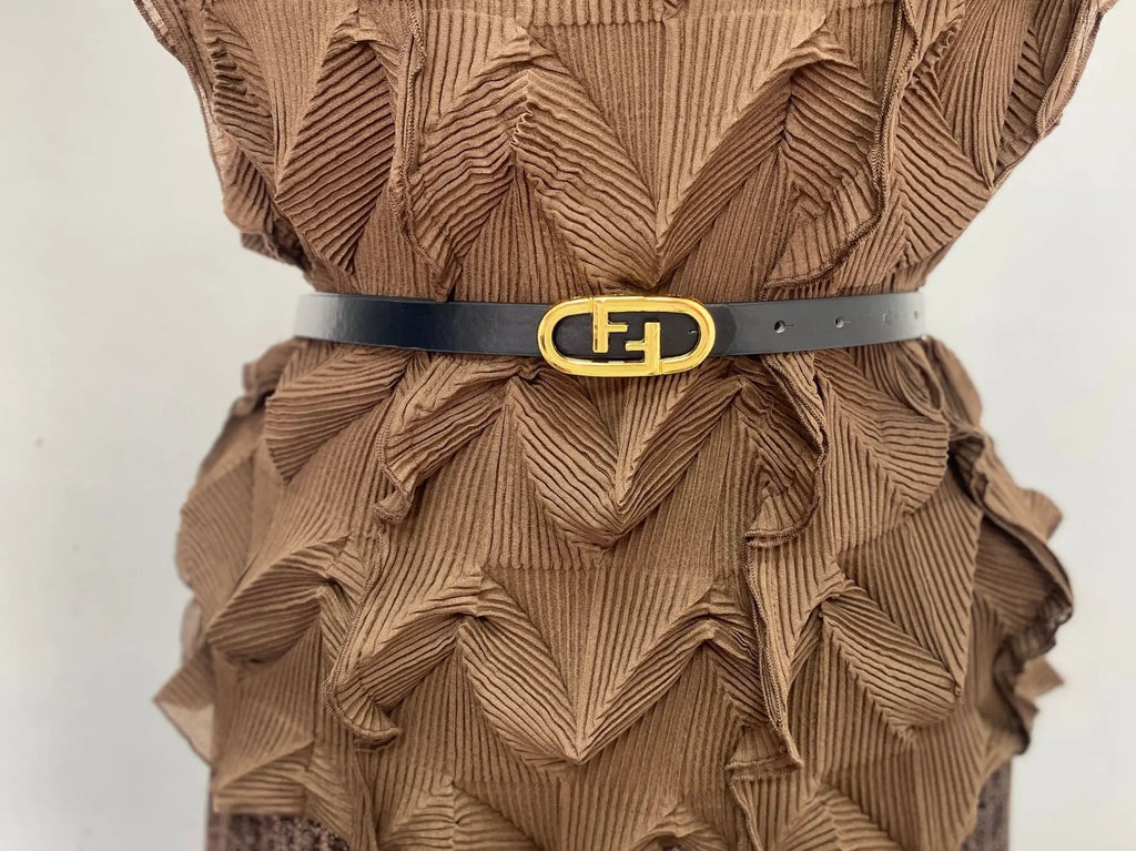 Pleated Ruffled Top & Wide Leg Pants
