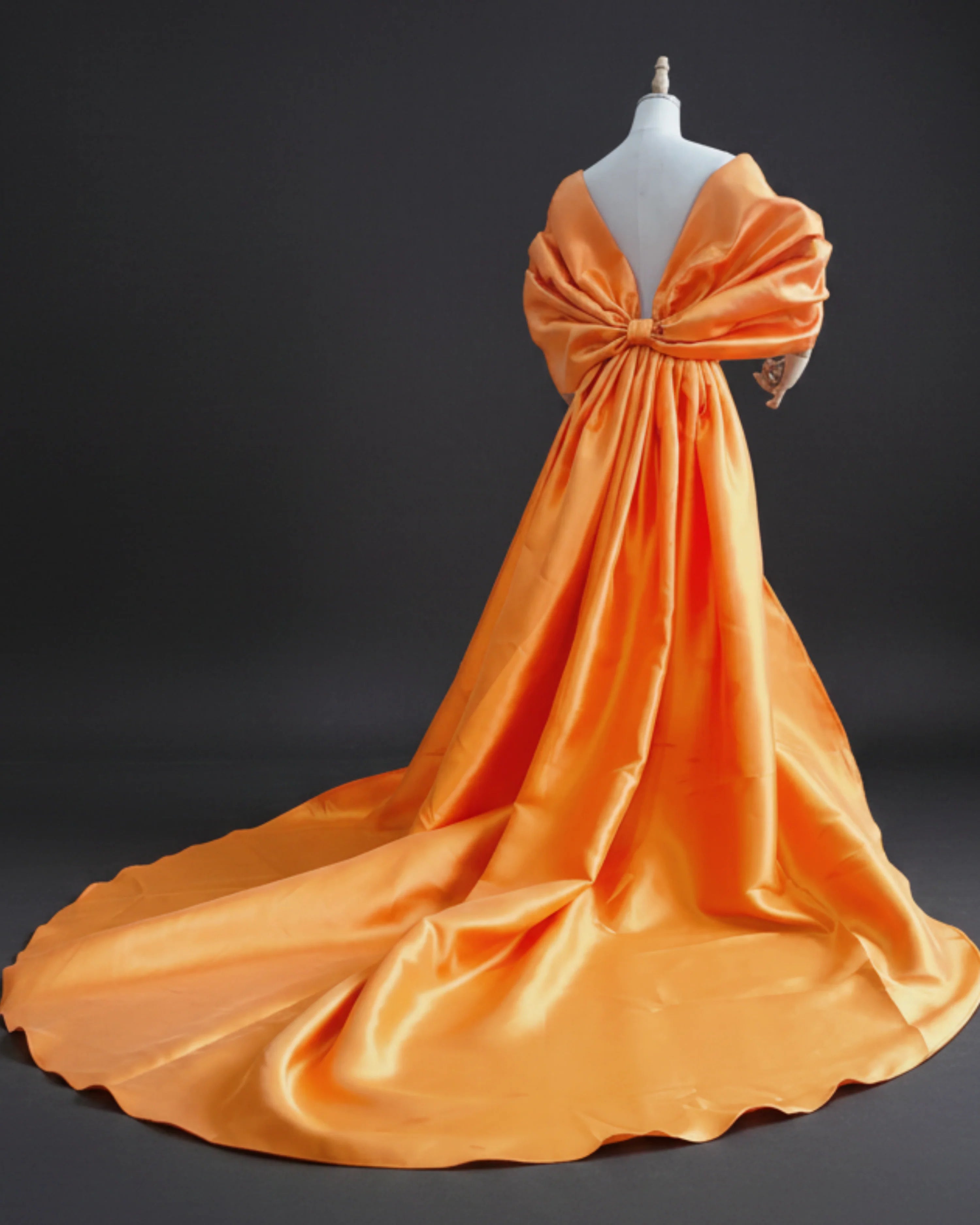 Luxe Oversized Off-Shoulder Bowknot Shawl