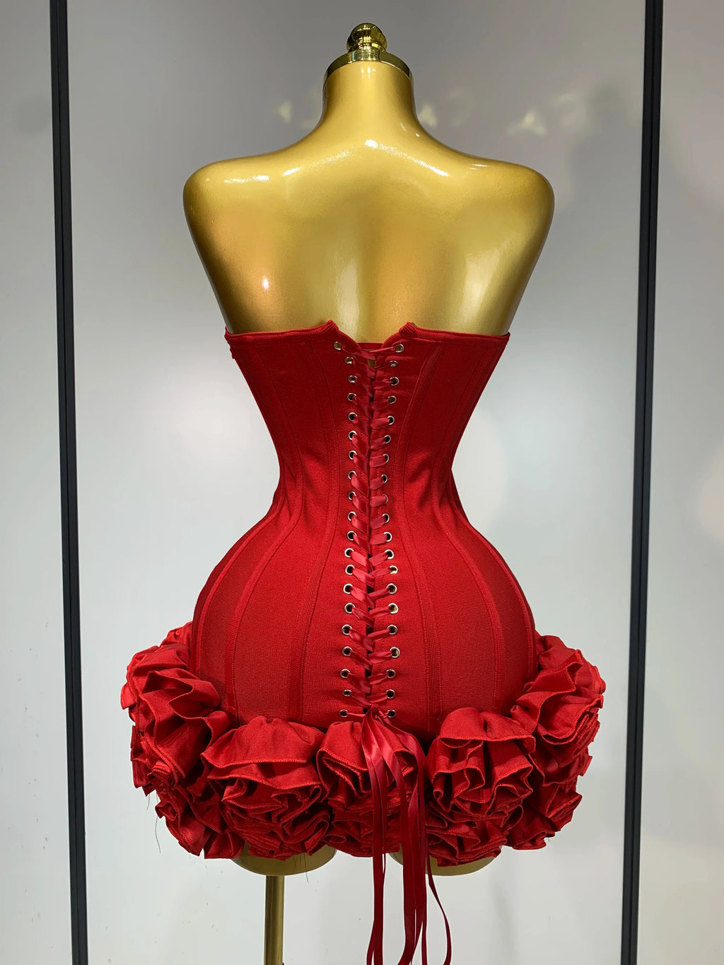 Luxury Corset Mini Dress