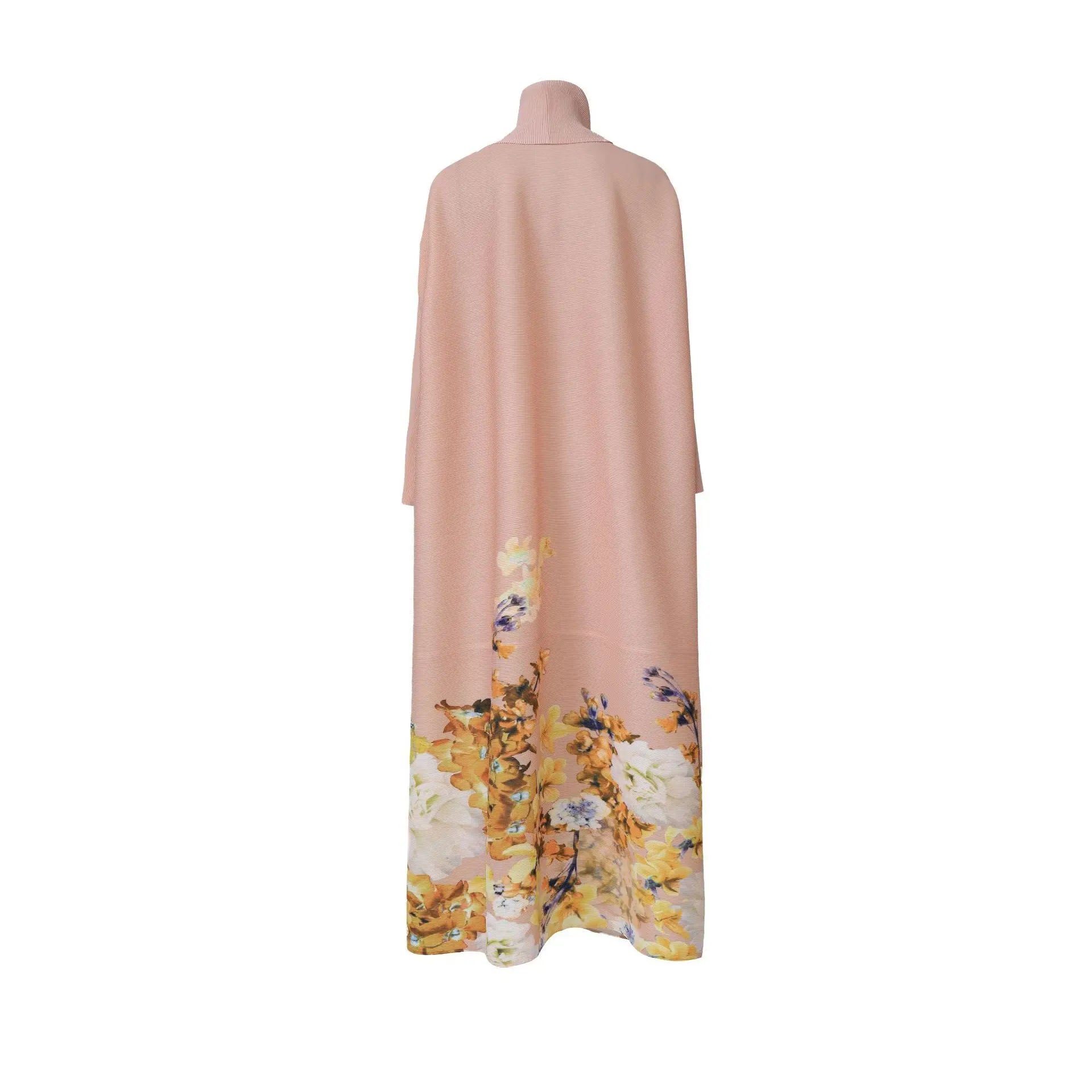 Truly Pleated Floral Oversized Trench Coat
