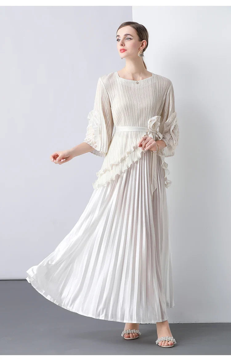 Truly Pleated Top with Luxury Skirt
