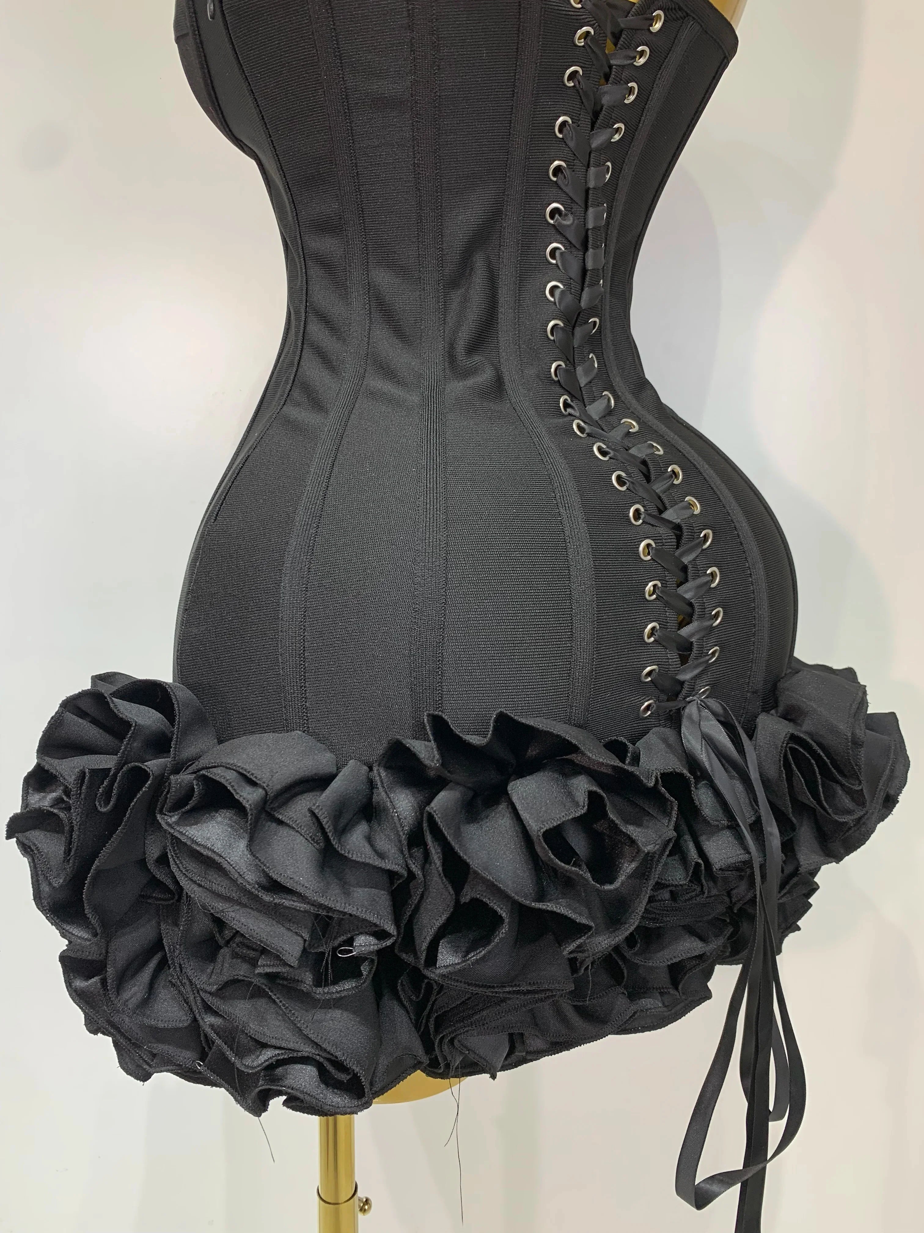 Hourglass Flattering Strapless Corset Dress