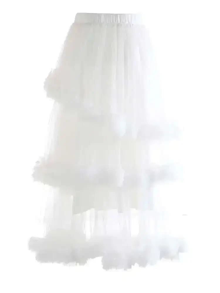 Luxurious Tulle Frill Skirt