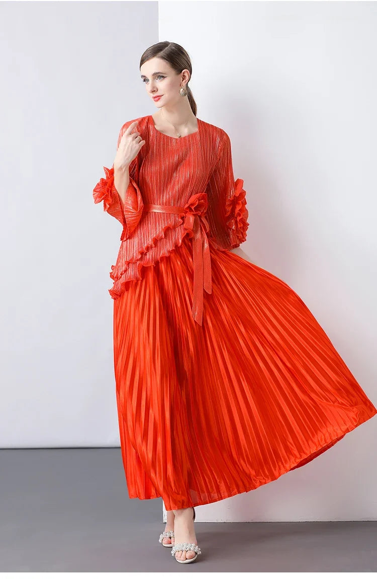 Truly Pleated Top with Luxury Skirt