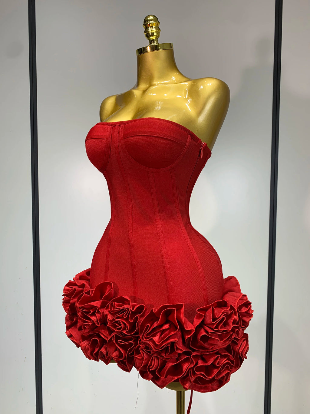 Luxury Corset Mini Dress
