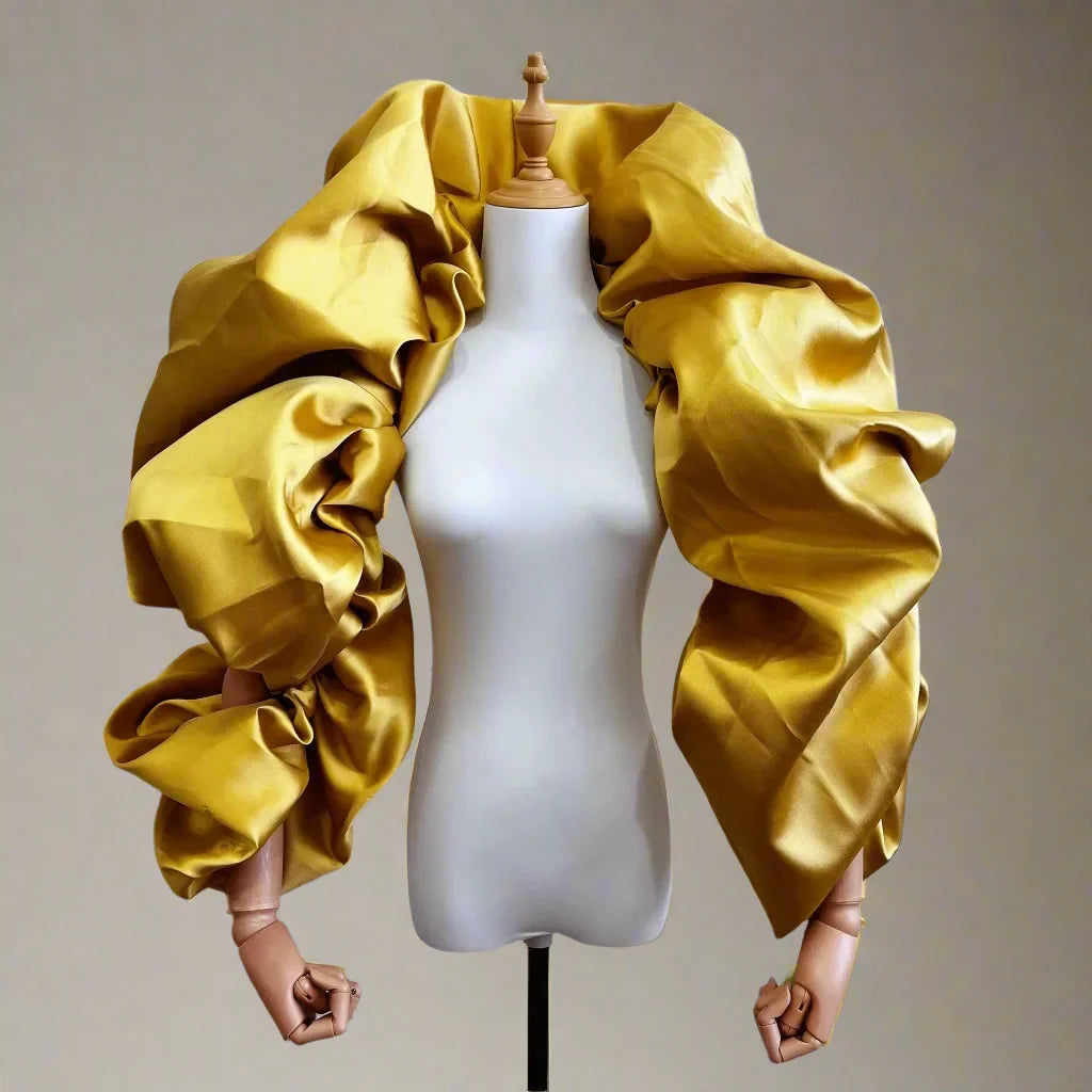 Haute Couture Puff Oversized Shawl