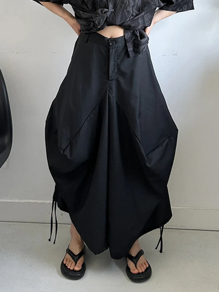 Luxe Extra Wide Leg Harem Pants