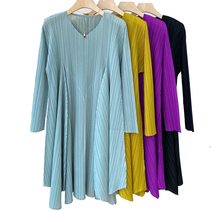 Japanese Oversized Plissé Pleated Shirt & Pants