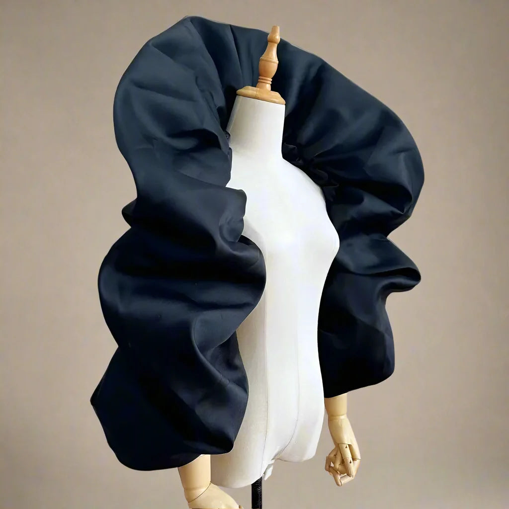 Haute Couture Puff Oversized Shawl