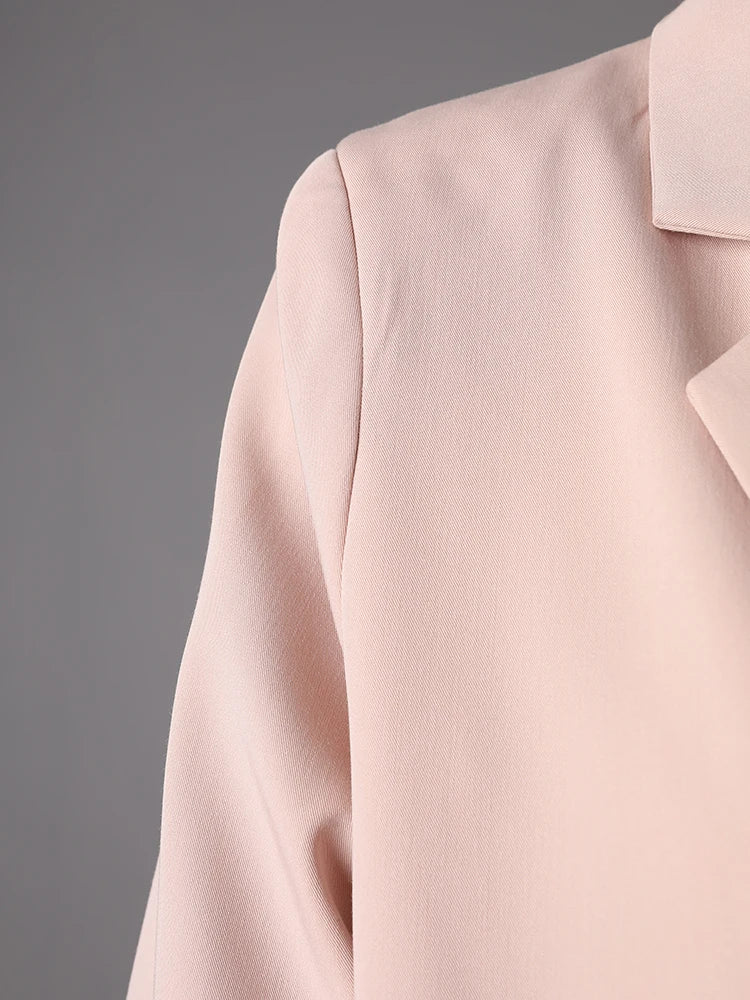 Pink Luxury Boyfriend Blazer