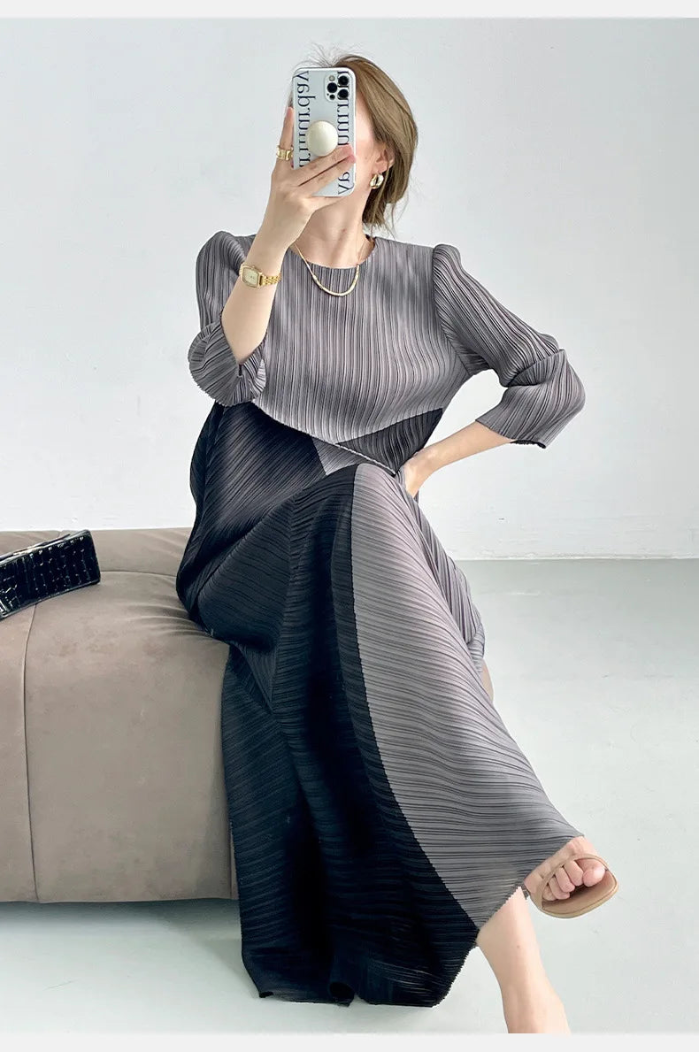 Petite Luxe Japanese Pleats Skirt Set