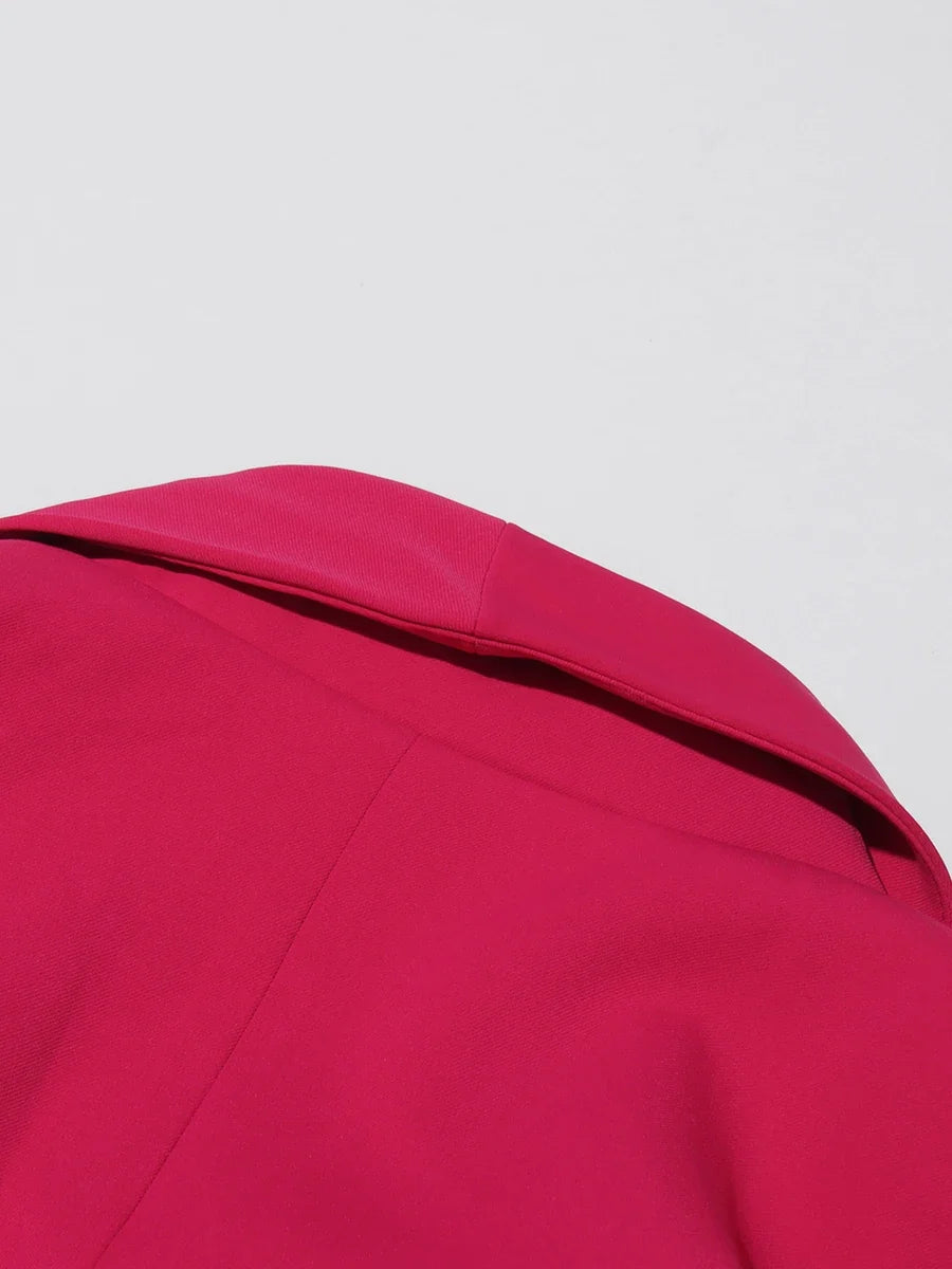 Luxury Cape Sequined Blazer