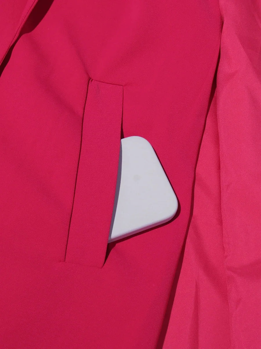 Luxury Cape Sequined Blazer