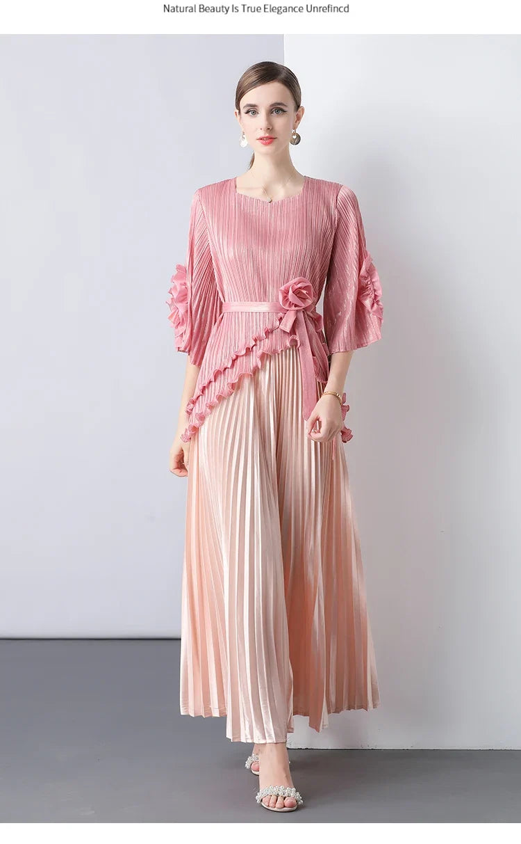 Truly Pleated Top with Luxury Skirt