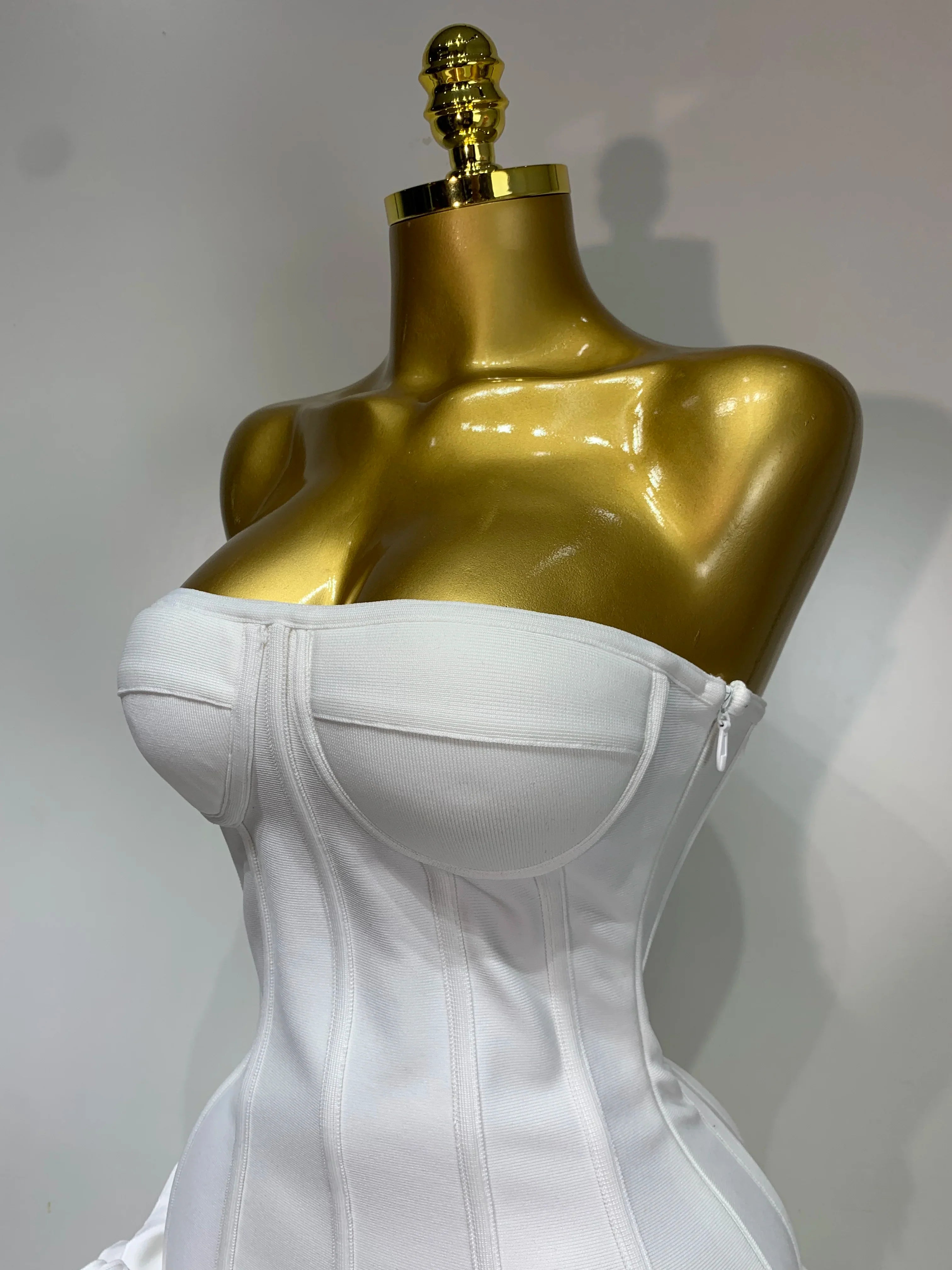 Luxury Corset Mini Dress