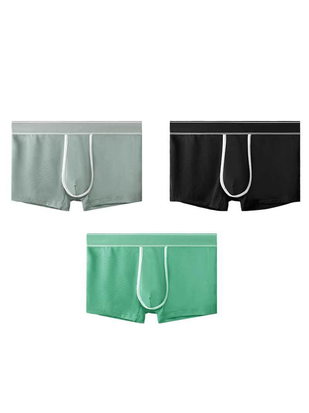 3 Pack Men's Breathable Micro Thin Trunks